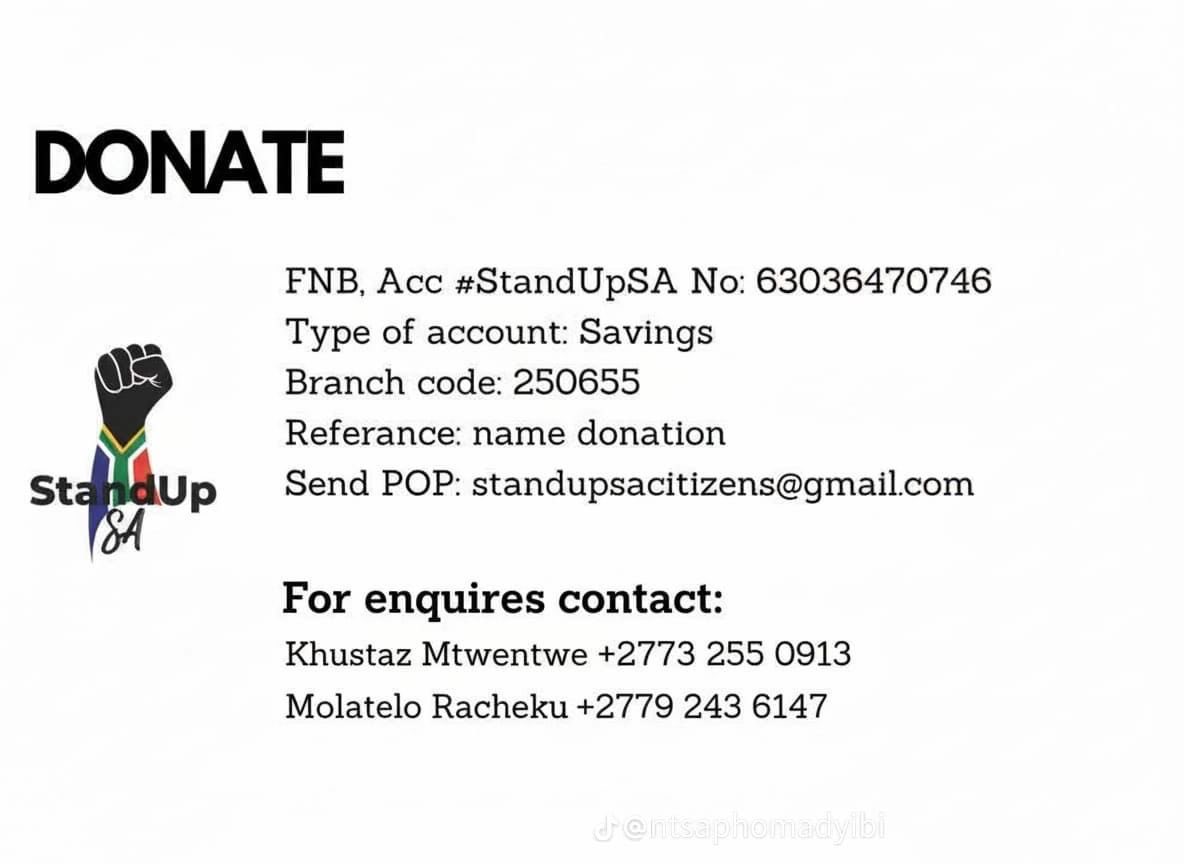 We need to raise R1200, can we raise it? As little as you can guys. Monday has to happen.
