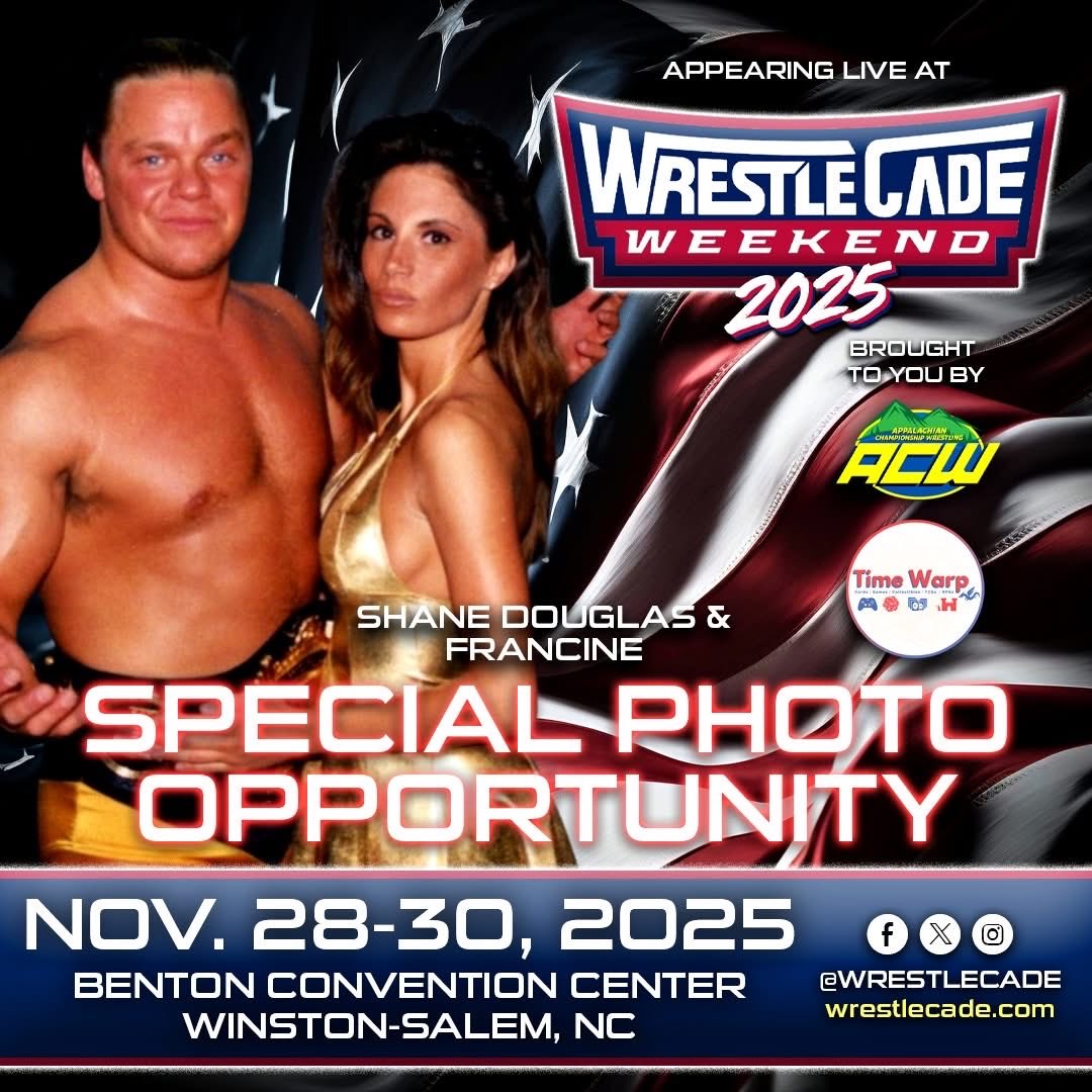 ECWDivaFrancine's tweet photo. I will be appearing at @WrestleCade on Friday and Saturday! Hope to see you there! https://t.co/tmgWQTzSOx