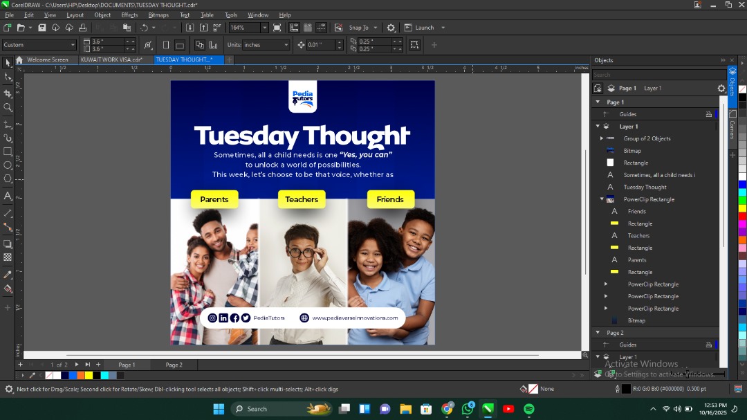 dannygraphics1's tweet image. How it started                              How it ended
Tool: @CorelDRAW