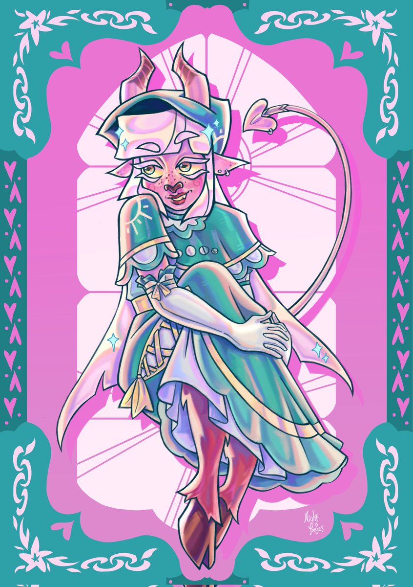 she's sooo fucking bright 💗 #CriticalRole #criticalrolefanart