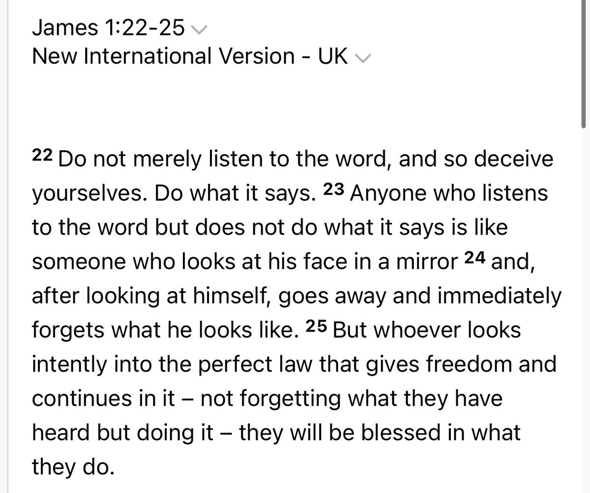 LivingSciptures's tweet image. Life scripture
Some people literally only read scripture but don’t understand it or simply just don’t apply it. Learning the word isn’t just for knowledge but a guidance to change. Your words and actions will expose you. You can’t deceive God but only urself.
