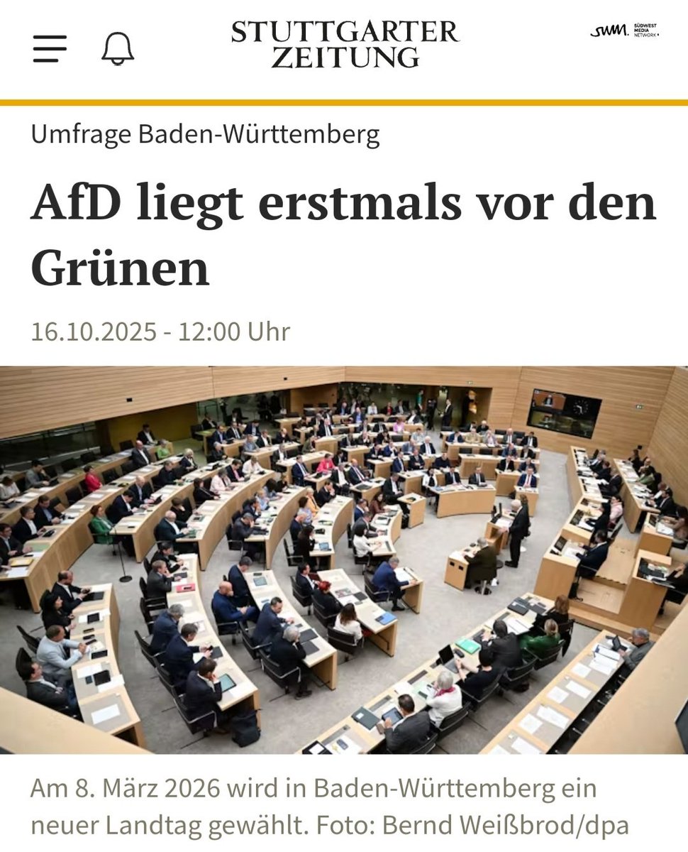 Hat Baden-Württemberg endlich begriffen, dass die Grünen das Land zerstört haben?