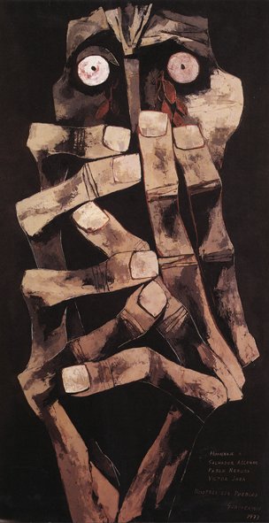 Oswaldo Guayasamín: El pintor ecuatoriano, que llego a plasmar en un cuadro,el dolor, la angustia, la oración, y la resignación.