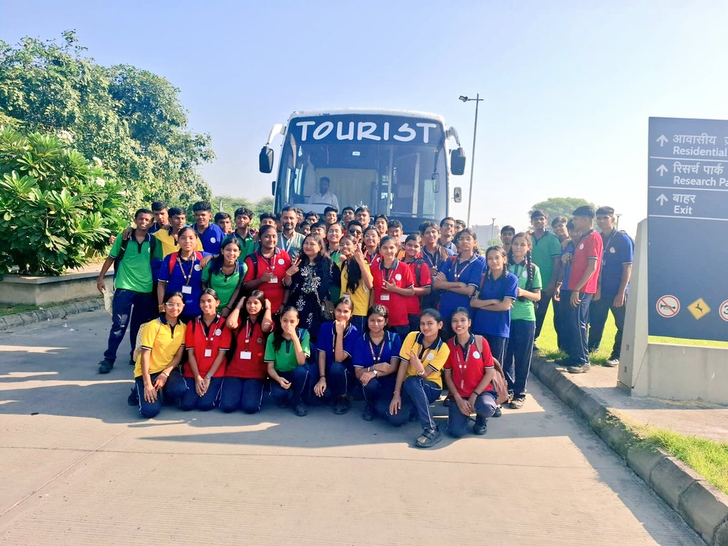 Students of PM SHRI KV Sabarmati participated in Manak Carnival organised by <a href="/BIS_AHBO/">Bureau of Indian Standards_Ahmedabad</a> at <a href="/iitgn/">IIT Gandhinagar</a> .
Wonderful experience for students.
#Exposure_Visit
#WorldStandardsDay 
#IIT #KVS #NEP2020
<a href="/KVS_HQ/">Kendriya Vidyalaya Sangathan</a> <a href="/AhmedabadRo/">KVS RO AHMEDABAD</a> <a href="/drmadiwr/">DRM Ahmedabad</a> <a href="/cbseindia29/">CBSE HQ</a> <a href="/IndianStandards/">Bureau of Indian Standards</a> <a href="/mygovindia/">MyGovIndia</a> <a href="/PIB_India/">PIB India</a>