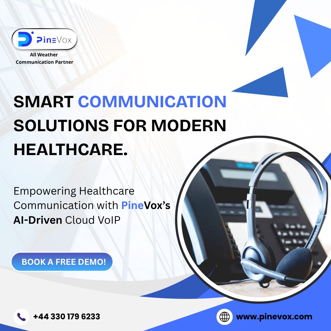 pinevox's tweet image. Smarter Communication. Better Care. Powered by AI. 💙

Stay connected, save time, and deliver better patient experiences with PineVox’s AI-Driven Cloud VoIP.

📞 Book your FREE demo today!

#PineVox #SmartCommunication #HealthcareVoIP #AICloud #ModernHealthcare #StayConnected
