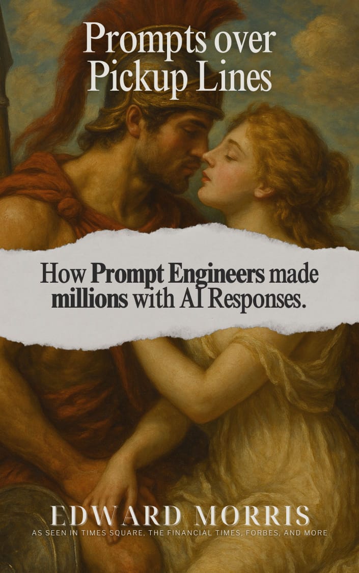 People are landing actual dates using AI.

Yep, flirting apps, DM prompts, even voice notes.

I made a guide on how to do this.

Free for now.

🔥 Retweet + comment "Prompt"
🔥 Follow <a href="/ThatsEFM/">Edward Frank Morris 🦇</a> for the DM.

Goes back to $67 in 24 hrs.