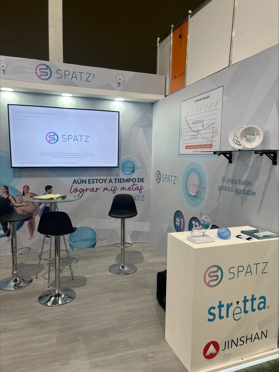 Spatz3Balloon's tweet image. 🇲🇽 Last month, our Director of Regional Sales, Joseph Tabakin, joined the AMEG Conference in Puerto Vallarta with our partners Biomedics. Great to connect with physicians across Mexico and share updates on the Spatz3 Adjustable Balloon. #Spatz3 #ObesityCare #Endoscopy