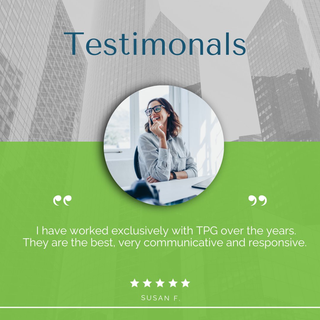 TopProspectNY's tweet photo. Building trust through exceptional service—hear what our clients have to say about the TPG experience. Don't miss out, search our jobs today! https://t.co/buKSOkfXzL #TPG #Jobs #Hiring https://t.co/2pxcZb308D
