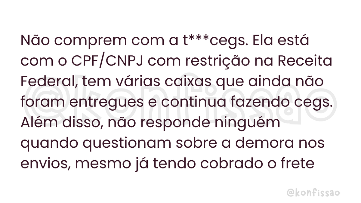 Confissão KCollector tweet media