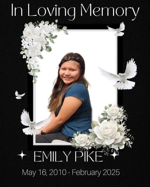 For my Native friends, please go ahead and keep scrolling. This post is for my non-Native circle because I know this story is not reaching you like it should.

Emily Pike was a 14-year-old girl from the San Carlos Apache Tribe in Arizona who deserved to grow up, ....