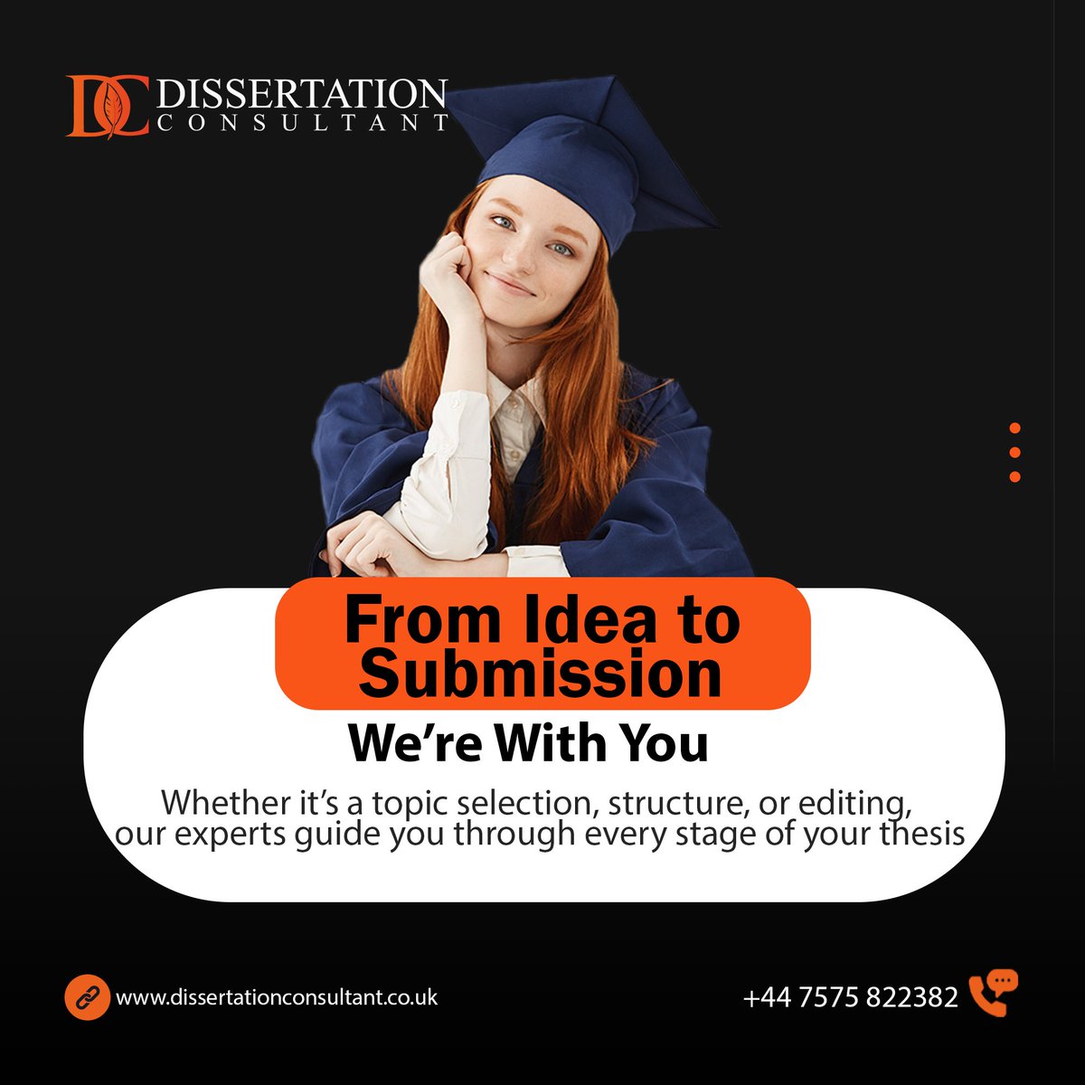 Dissertation Consultant (@dissertation016) on Twitter photo From idea to submission we’re with you!
Expert help with topic selection, structure & editing for your dissertation.
Email: info@dissertationconsultant.co.uk
Webite: dissertationconsultant.co.uk
#DissertationHelp #ThesisSupport #AcademicConsultancy #PhDHelp #StudentLife From idea to submission we’re with you!
Expert help with topic selection, structure & editing for your dissertation.
Email: info@dissertationconsultant.co.uk
Webite: dissertationconsultant.co.uk
#DissertationHelp #ThesisSupport #AcademicConsultancy #PhDHelp #StudentLife