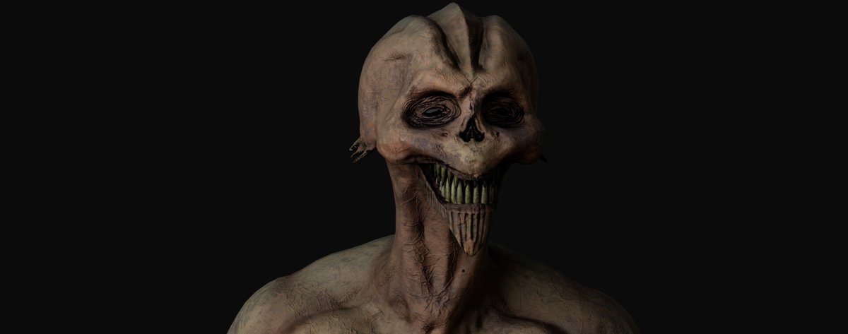 Hanno52's tweet image. monster for a commission #ROBLOX #RobloxDev #3dart #Blender #Zbrush