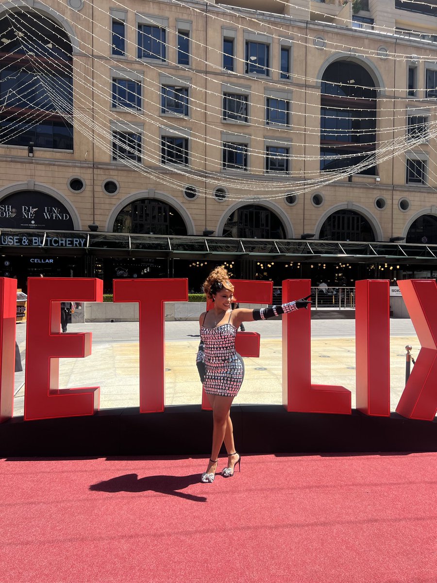 The host just arrived looking like a #BadInfluencer baddie. Anele Zondo

Do check out the show when it hits our screen on the 31st of October.