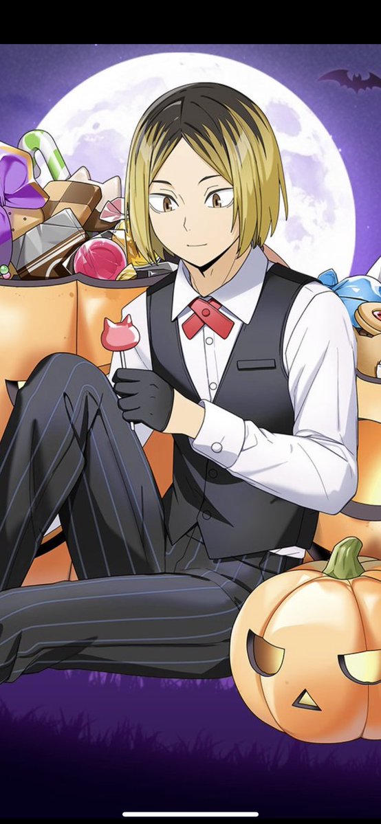 do you think he saw the cat shaped candy and thought of kuroo 🥹🥹