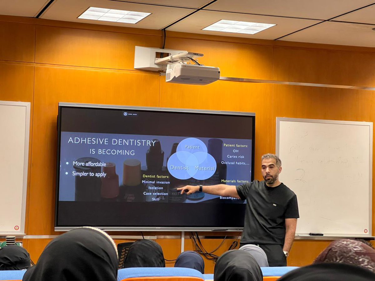 salehalrumayan's tweet photo. Feeling truly grateful for this inspiring and insightful lecture!

huge thanks to Dr Abdulrahman @Abdulrahman_172 for delivering one of the best lectures I’ve attended in my entire career ✨

And sincere appreciation to Dr Musfer @Musfer373 for making this opportunity possible🙏🏼 https://t.co/wSHd6708Pg