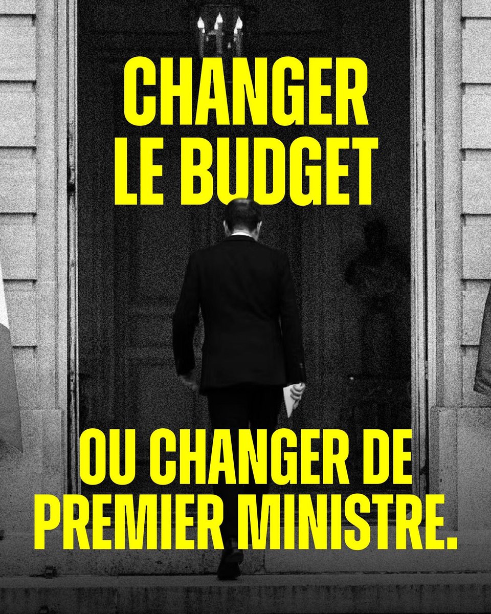 🔴 Le Gouvernement n’a pas été censuré, mais ce n’est que partie remise. Désormais, la bataille qui nous attend est celle du budget. 

La feuille de route présentée est un grave recul et un vrai danger pour tous·tes les français·es, en particulier les jeunes et les plus modestes.