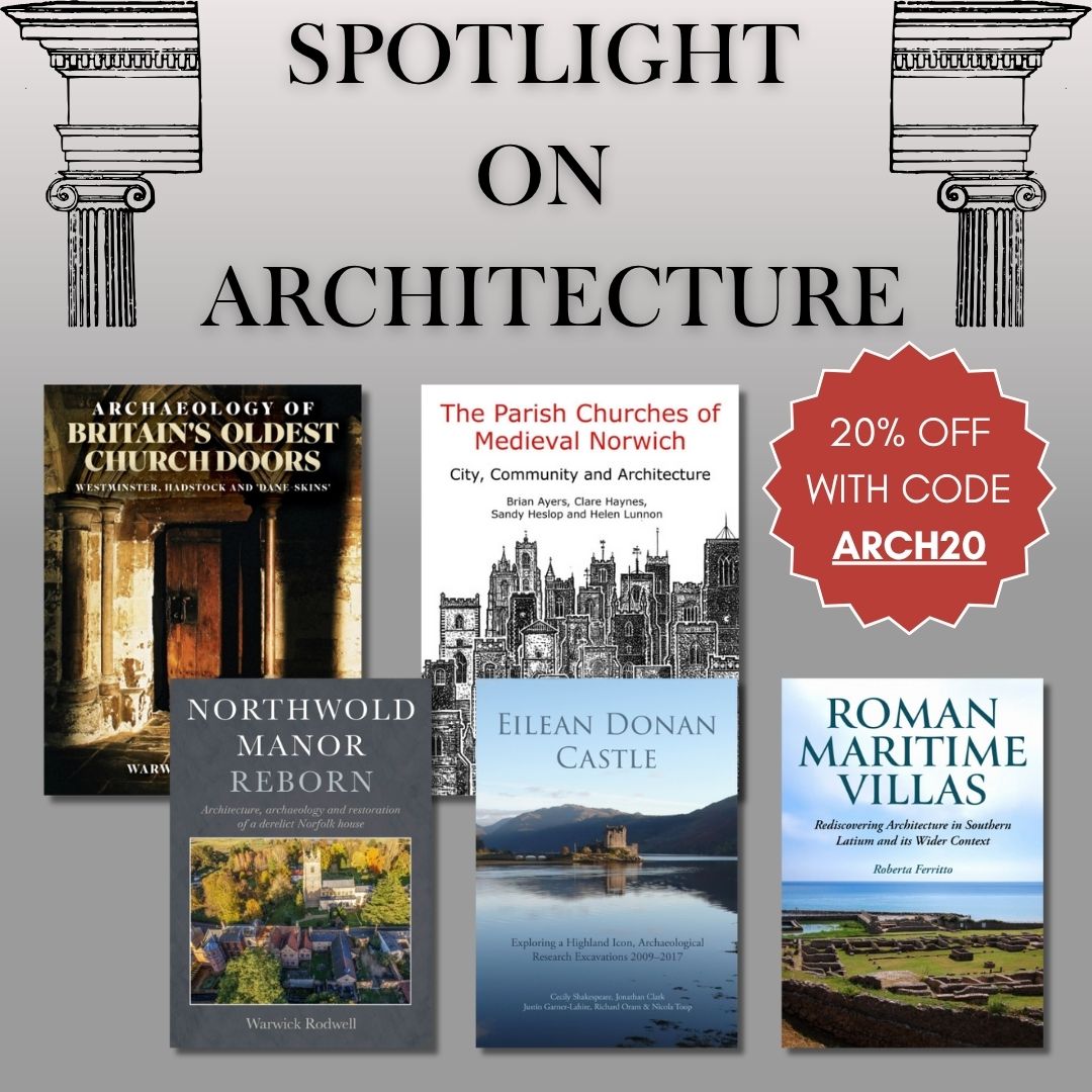 OxbowBooks's tweet image. The offer of 20% off full price books in our spotlight on Architecture still stands! Don’t miss out on the chance to build up your book collection with some of the fascinating volumes included. Start browsing ➡️ bit.ly/3J6Zfor