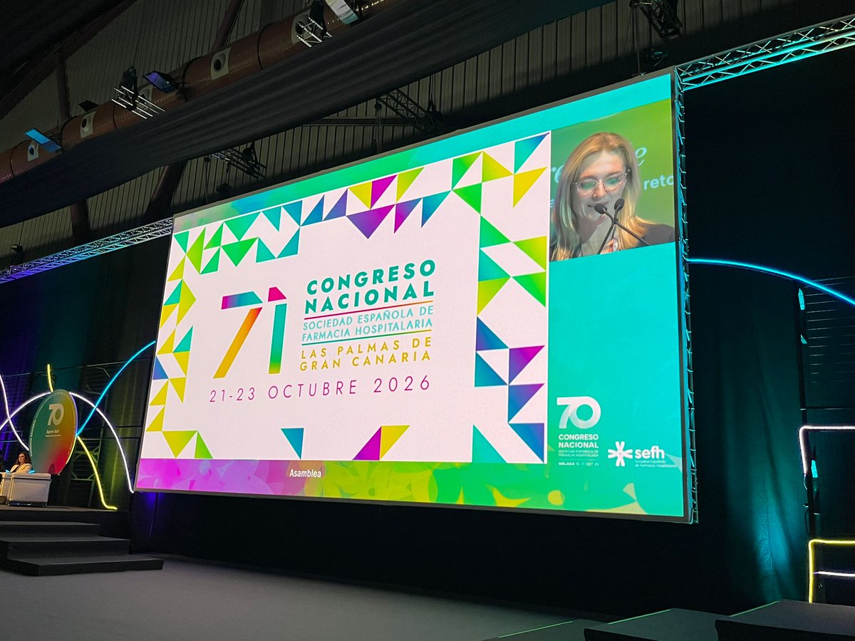 El 71 Congreso SEFH será en… ¡Las Palmas de Gran Canaria! 🎉

Compañer@s, esperamos que lo viváis con la misma ilusión con la que nosotros hemos disfrutado este año organizando #sefh25

¡Feliz relevo! 😄 Nos vemos en #sefh26 👏
