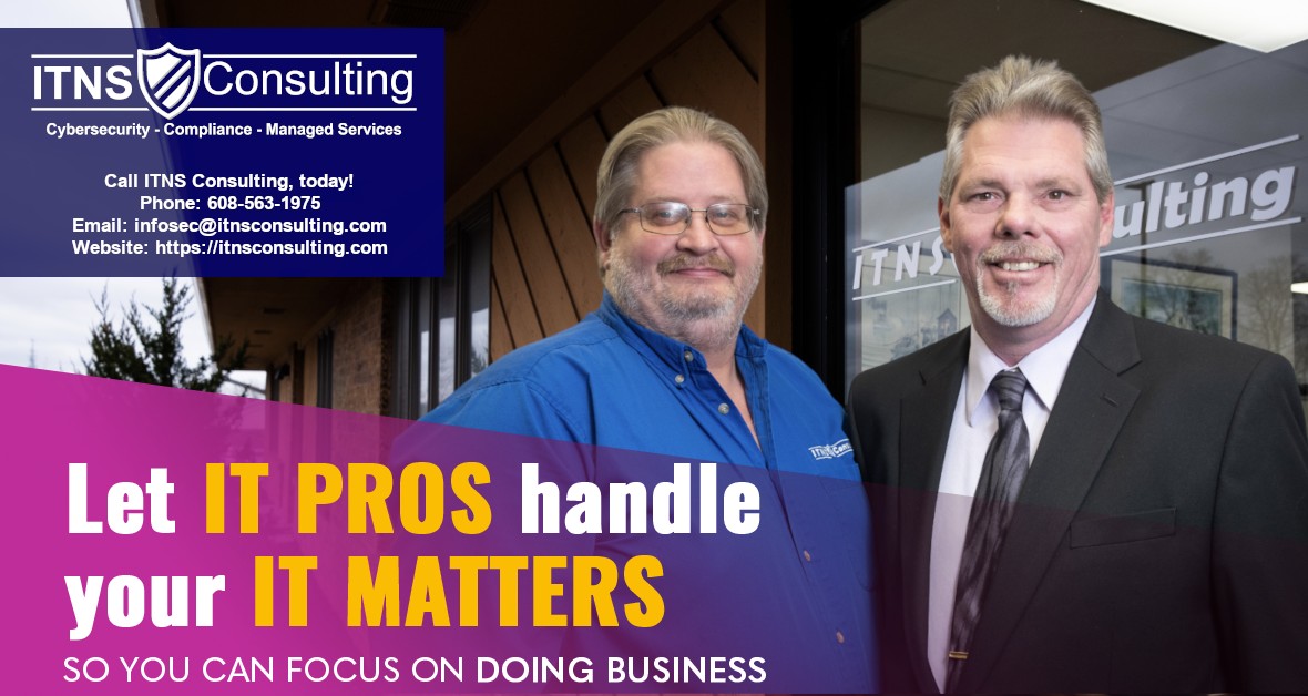 itnsconsulting1's tweet image. 🚀 Focus on Growing Your Business—Let IT Experts Handle the Tech! 🚀
Partner with ITNS Consulting for expert support.
🔒 Cybersecurity ⚙️ Efficient Operations 🚀 Cutting-Edge Tech
Struggling with IT management? 📅 Schedule your FREE consultation today! itnsconsulting.com/contact/
