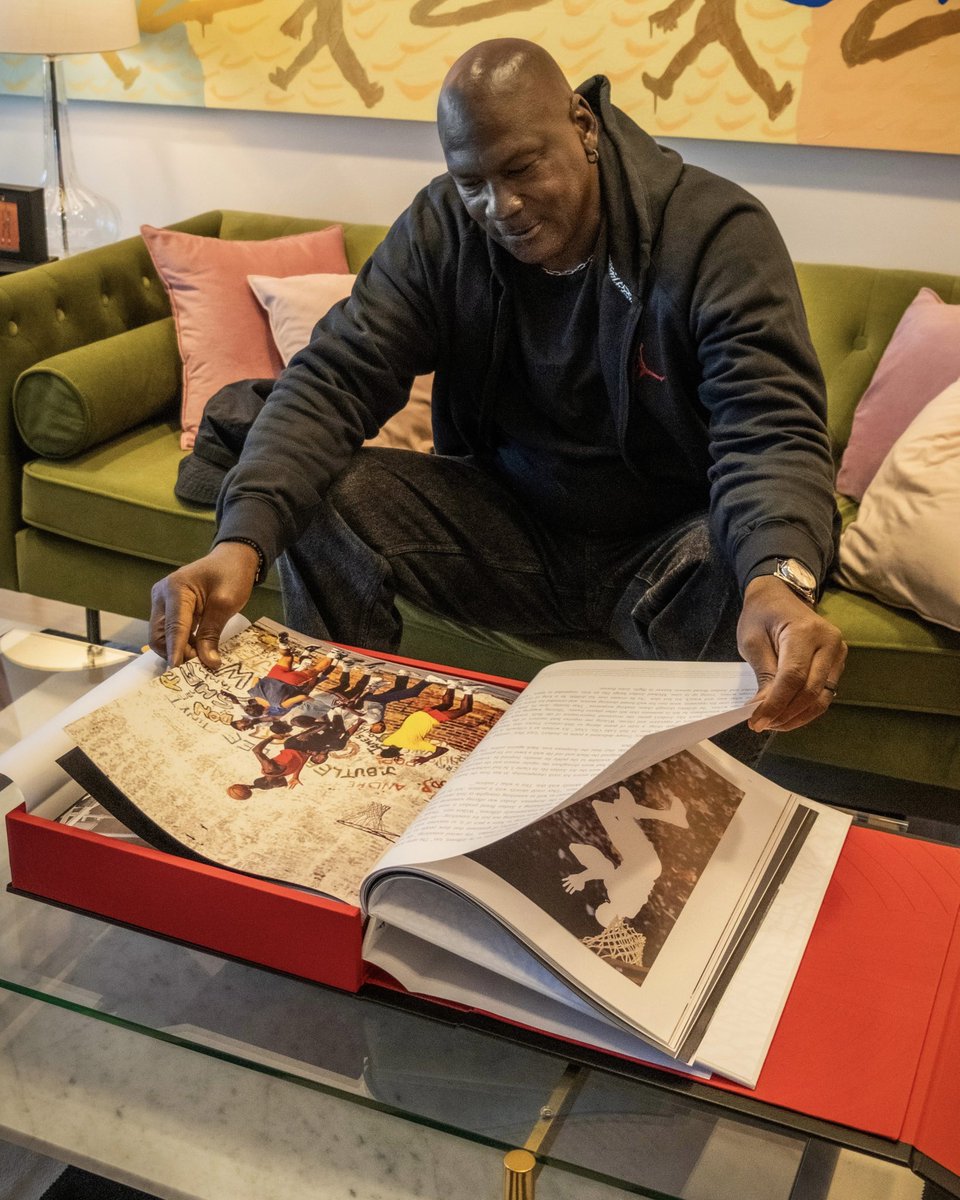 BREAKING: <a href="/Jumpman23/">Jordan</a> and <a href="/Assouline/">ASSOULINE</a> announce “Air Jordan,” a book that explores the past 40 years of Jordan Brand 📚

The book includes a foreword written by Michael Jordan himself.

An Ultimate Edition ($2,300) and Classic Edition ($123) are available. 

📷 Josh Sondelski