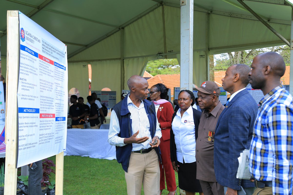 Happening Now: UCU Research &amp; Innovation Symposium  

The UCU Research and Innovation symposium is happening now at the UCU Agape Square, Main Campus. Come and Interact with our brilliant Senior and Junior researchers as they showcase their most recent works.  #UCUResearch