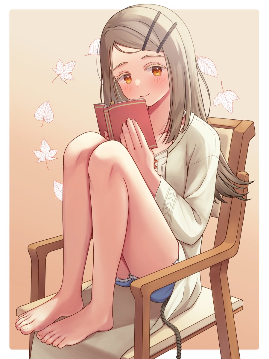 読書の秋と篠澤さん
#学マスFA  #篠澤広