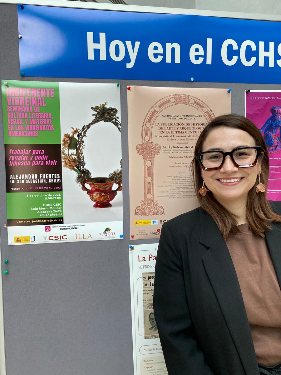 Hoy hemos tenido un #indiferentevirreinal espléndido.Ha venido a visitarnos Alejandra Fuentes para hablar del trabajo en el convento.
El vídeo ya está en la cuenta de <a href="/archivocolonial/">Archivo colonial</a> de Instagram
Gracias por la visita,hemos aprendido mucho 😊