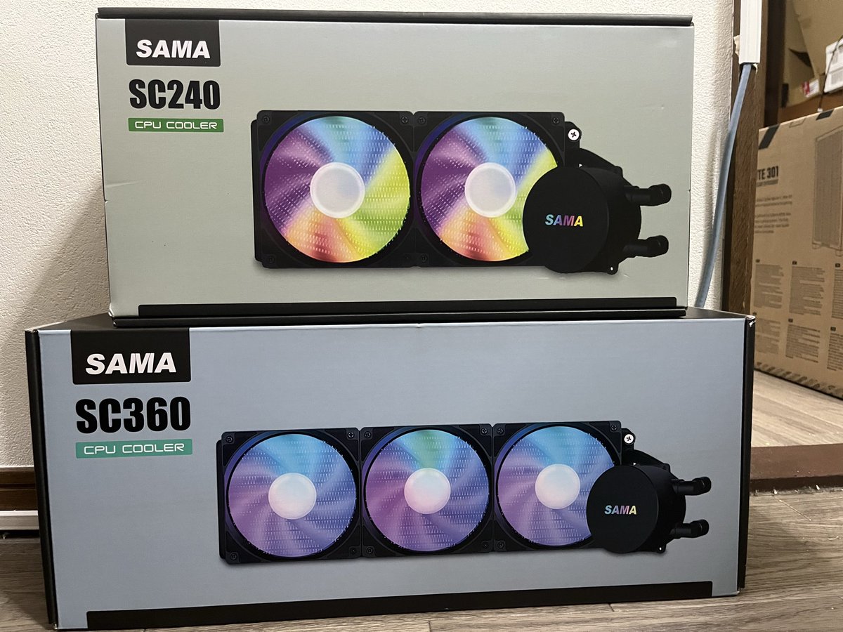 Aventador5470's tweet image. 240mmと360mmを無事買えました!
360mmが4980円の激安も見逃さなかったw