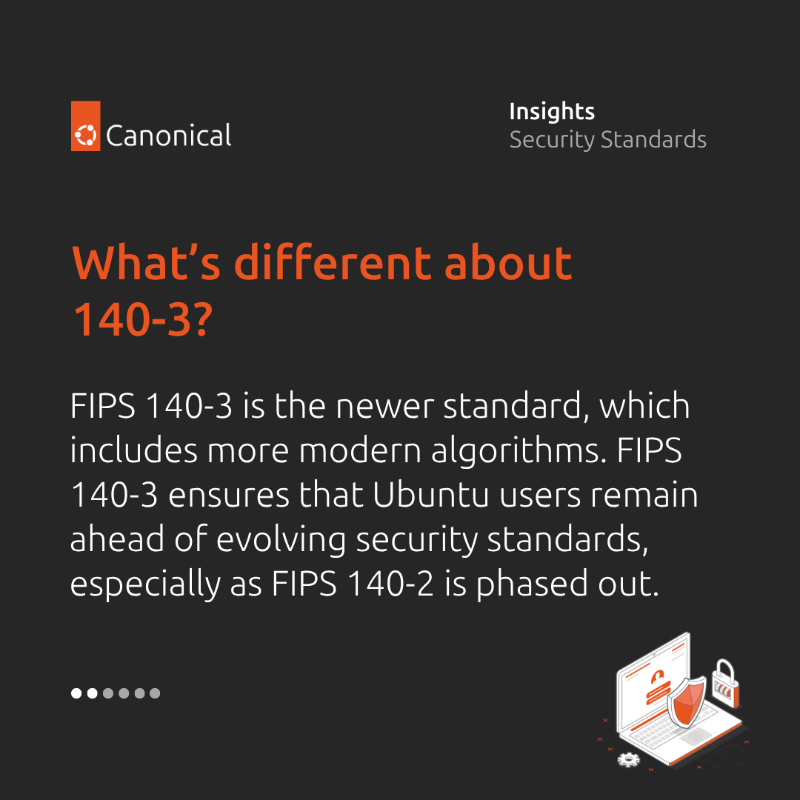 Canonical's tweet photo. We ensured that Ubuntu users are prepared for the upcoming September 2026 deadline.
Enable FIPS 140-3 with Ubuntu Pro subscription here: https://t.co/RBqij0y2dz
#FIPS1403 #UbuntuPro