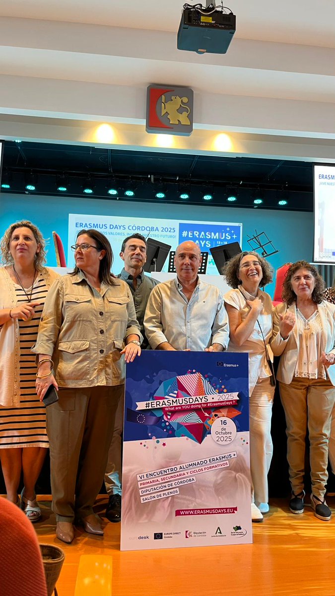 <a href="/IESLopez_Neyra/">IES López-Neyra</a> ha participado hoy en la Jornada #ErasmusDays 🇪🇺 en <a href="/dipucordoba/">Diputación de Córdoba</a>,  organizada por <a href="/EuropeDirectCor/">EuropeDirect Córdoba</a> para compartir experiencias y vivencias #Erasmusplus con alumnado y profesorado de otros centros de la provincia. Magnífica experiencia! 👌🏼<a href="/sepiegob/">SEPIE</a> 📢