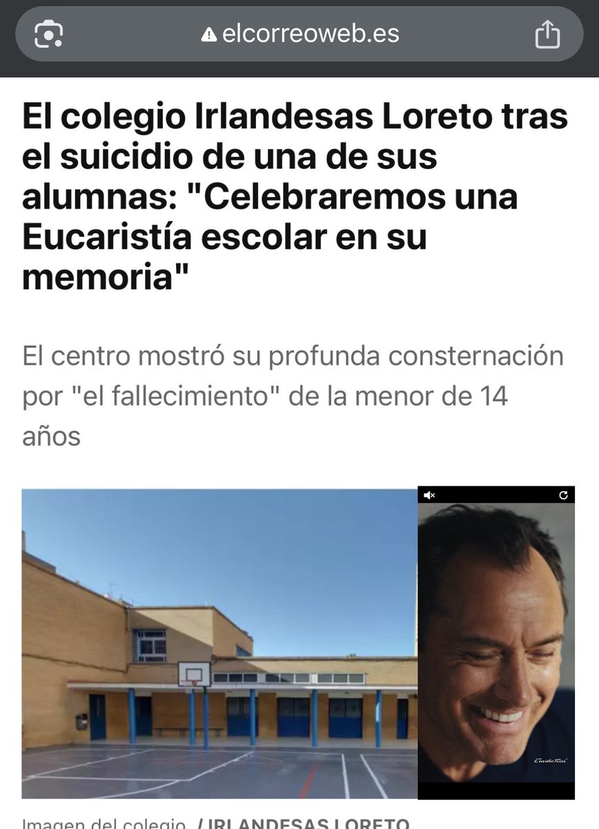 Manda ovarios: se quita la vida una alumna de 14 años, después de meses de acoso y todo lo que se les ocurre es una misa.
Y que caraho habían estado haciendo antes??
Menos rezo y más responsabilidad.
#SevillaHoy 
#AcosoEscolar
#bullying 
#EducacionPubllca 
elcorreoweb.es/sevilla/2025/1…