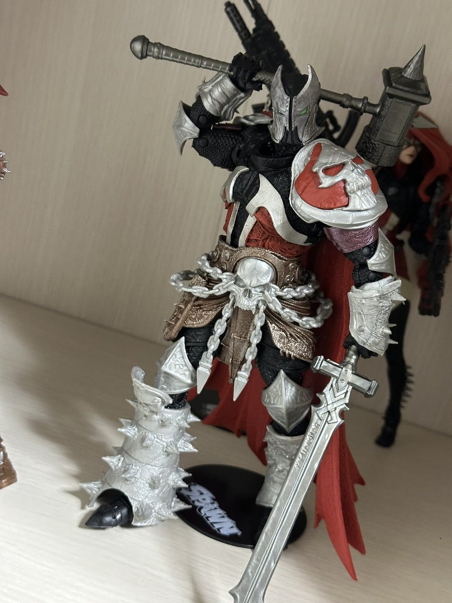 EightataN's tweet image. 溜まってたスポーンまとめて開封🩸
めちゃくちゃいいじゃないですか