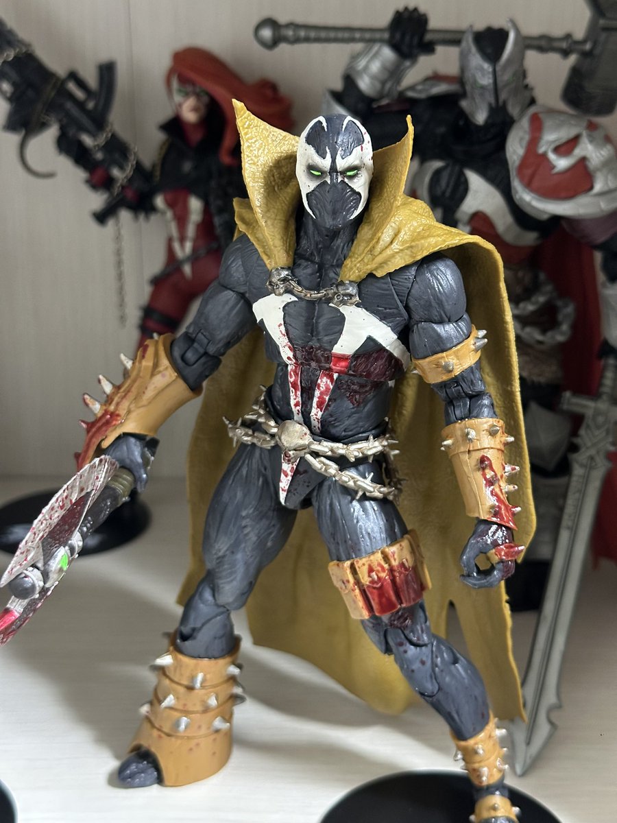 EightataN's tweet image. 溜まってたスポーンまとめて開封🩸
めちゃくちゃいいじゃないですか