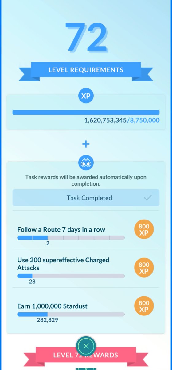 I havent slept yet, so technically still my first day on the road to #PokemonGoLevel80 

Getting a plan going for the next couple levels. Was excited to realize the next level will hit on my day off.