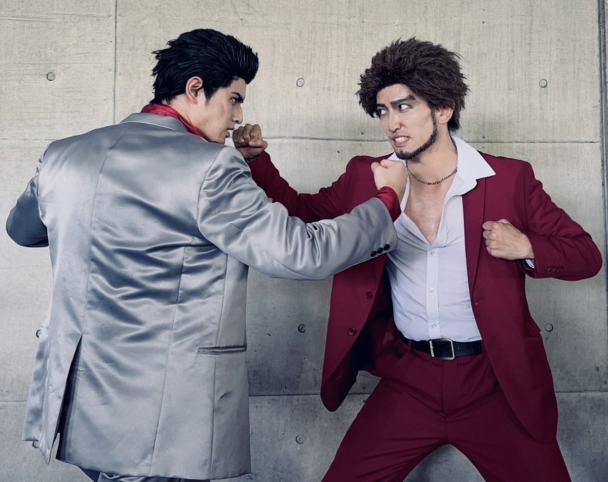 龍が如く7 コスプレ 桐生vs春日 春日@RGG_K_Juichi さん