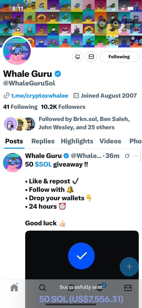 swilliam61's tweet image. FdUo7KBx7qwCnWhe6iCahwTRevotWwJrXFVJKjkuVpvR