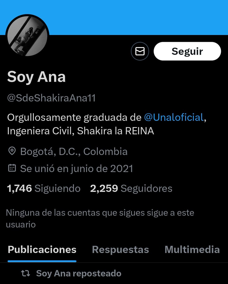 aliaschocolate's tweet photo. @linkinpark 🚨Pilas con esta cuenta de @SdeShakiraAna11 egresada de la @UNALOficial es una ladrona, dice que vende boletas para todos los conciertos (Shakira, Silvio Rodríguez, Megaland, Imagine Dragons, Bad Bunny, David Guetta) y solo se queda con la plata @musictrendscol @paramo_presenta https://t.co/eKgElPsy8y