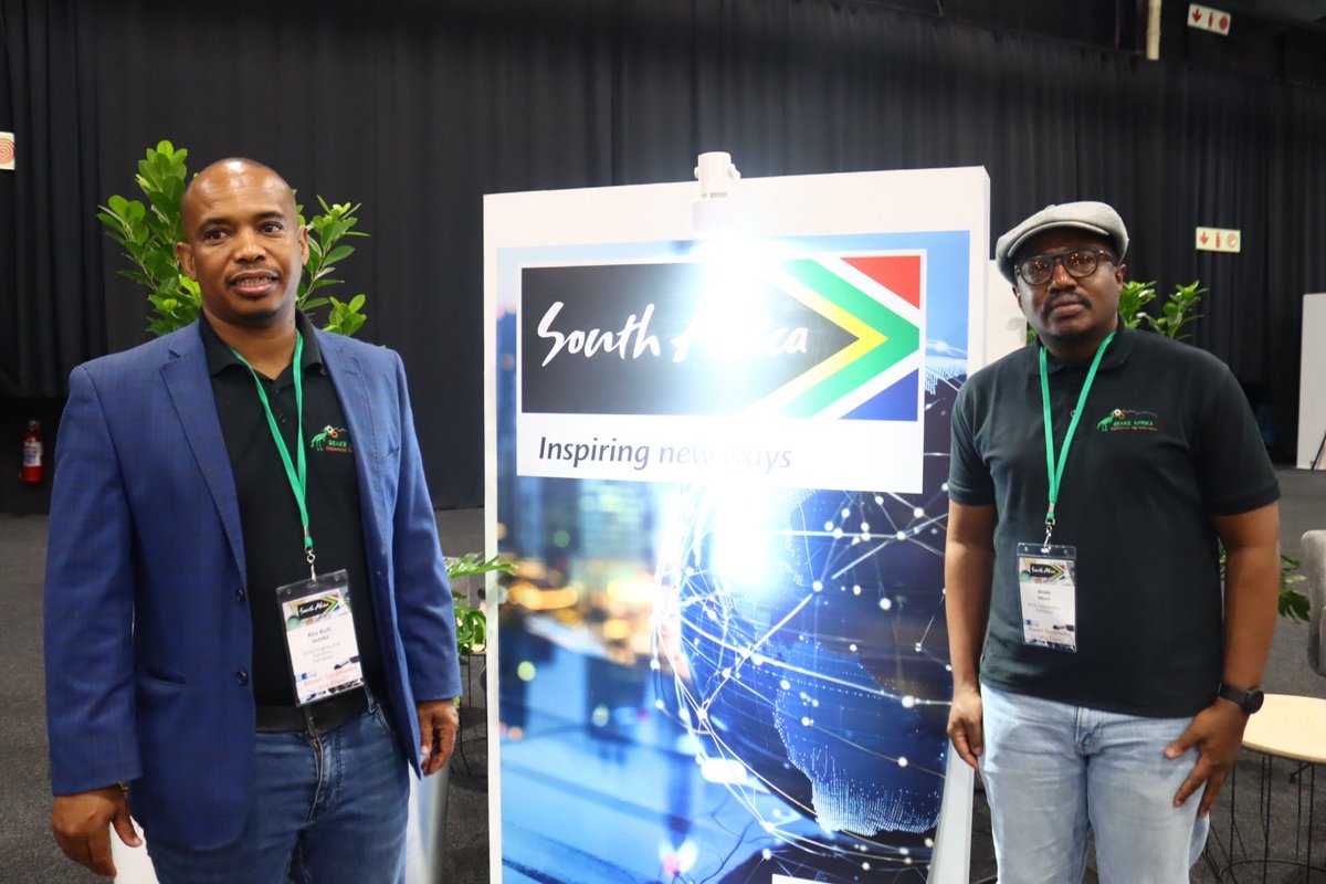 BeakeAfrika's tweet photo. // Connecting with Africa.
// Connecting with the world.
// Connecting with the future.

South Africa Export Symposium and Expo 2025

#BeakeAfrika
#engineering
#mining
#thedtic
#brandsouthafrica
#KHLautomotivetechnologies https://t.co/xUALv9ZEf6
