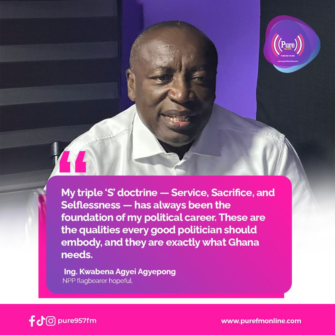 KAAgyepong's tweet photo. I joined @pure957fm this morning to share insights on the Regional Unity Dialogue Tour and  other matters
The conversation continues on the ground today ! 
Ashanti Region, we’re not done yet!

#UnityDialogueTour #Ase3h) #KAA2028
#GoingBackToOurRoots
#ServiceSacrificeSelflessness https://t.co/zYAwrkfNZC