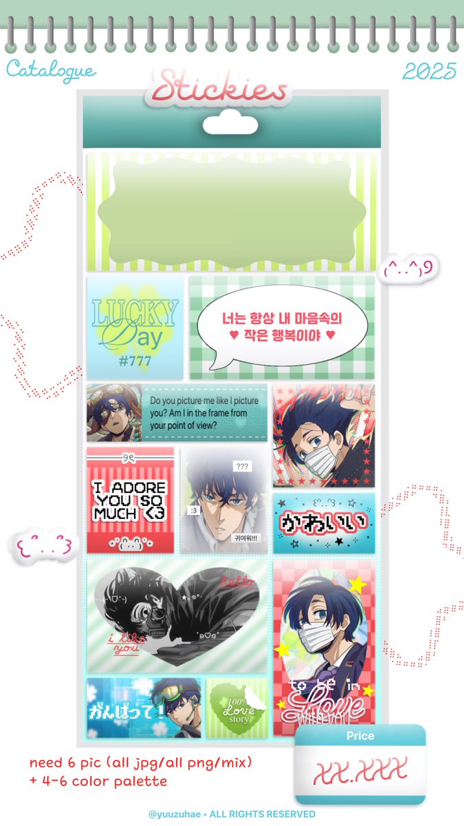 yuuzuhae's tweet image. rt are appreciated! 💗

hEllo! boleh minta waktunya sebentar untuk bantu aku quick ospek anak baru aku? ospek kali ini aku bawa leot + ls dengan tema stickers &amp;gt;__&amp;lt; jika ada kesamaan maupun ada yang gak aman boleh langsung ketuk dm ceyi ya, thank you semuanyaa &amp;lt;3

#zonauang