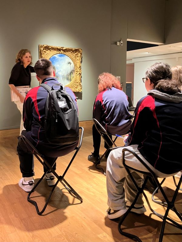 Ulster Museum trip inspires Year 14
It was a grand day out for Year 14 as they toured the rich collection of art, natural science exhibits and the Tropical Ravine in Botanic Gardens.  Great ground work for the A2 Art extended essay.