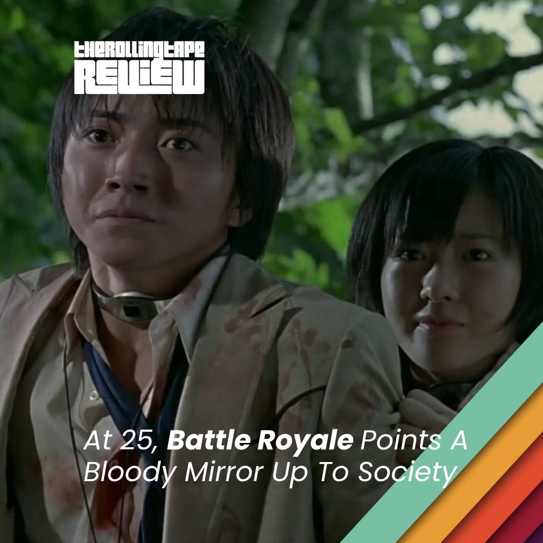Before The Hunger Games, we had the more gruesome BATTLE ROYALE, which turns 25 this week! 🔫

Nadia Arain breaks down the film and where it stands amidst the post-apocalyptic genre 👇🏽👇🏽

therollingtape.com/at-25-battle-r…