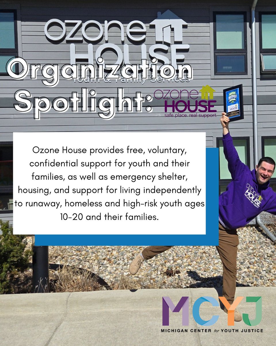 miyouthjustice's tweet image. @OzoneHouse is a Ypsilanti non-profit that supports homeless and runaway youth within the community. Providing safety to over 800 youth each year. Ozone House is bringing meaningful change to the lives of young people in Ypsilanti. #OrgSpotlight #MCYJ