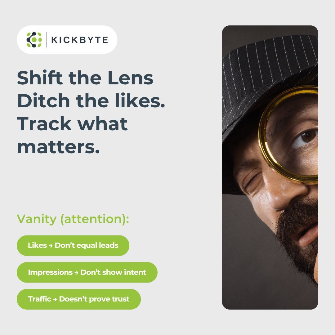 kickbytedigital's tweet image. Applause doesn’t pay bills.
Track conversions, retention, and pipeline.
Growth comes from impact, not attention.

#KickbyteDigital #EdmontonMarketingAgency