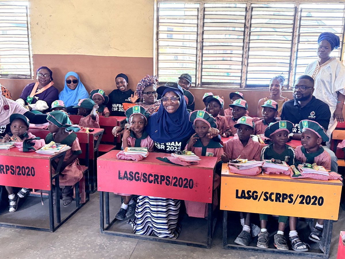 Spidercoms's tweet photo. How HAFBAM Global Properties is transforming the future through impactful CSR

- Presented school kits; uniforms, books &amp; more to pupils of Christ Central Ilupeju

Read more 
https://t.co/8BYTko4Z4A

https://t.co/hYmm3H9lSN

https://t.co/Ss1d1eyfB8

#Spidercomms get the job done! https://t.co/W6FzJPUoD5