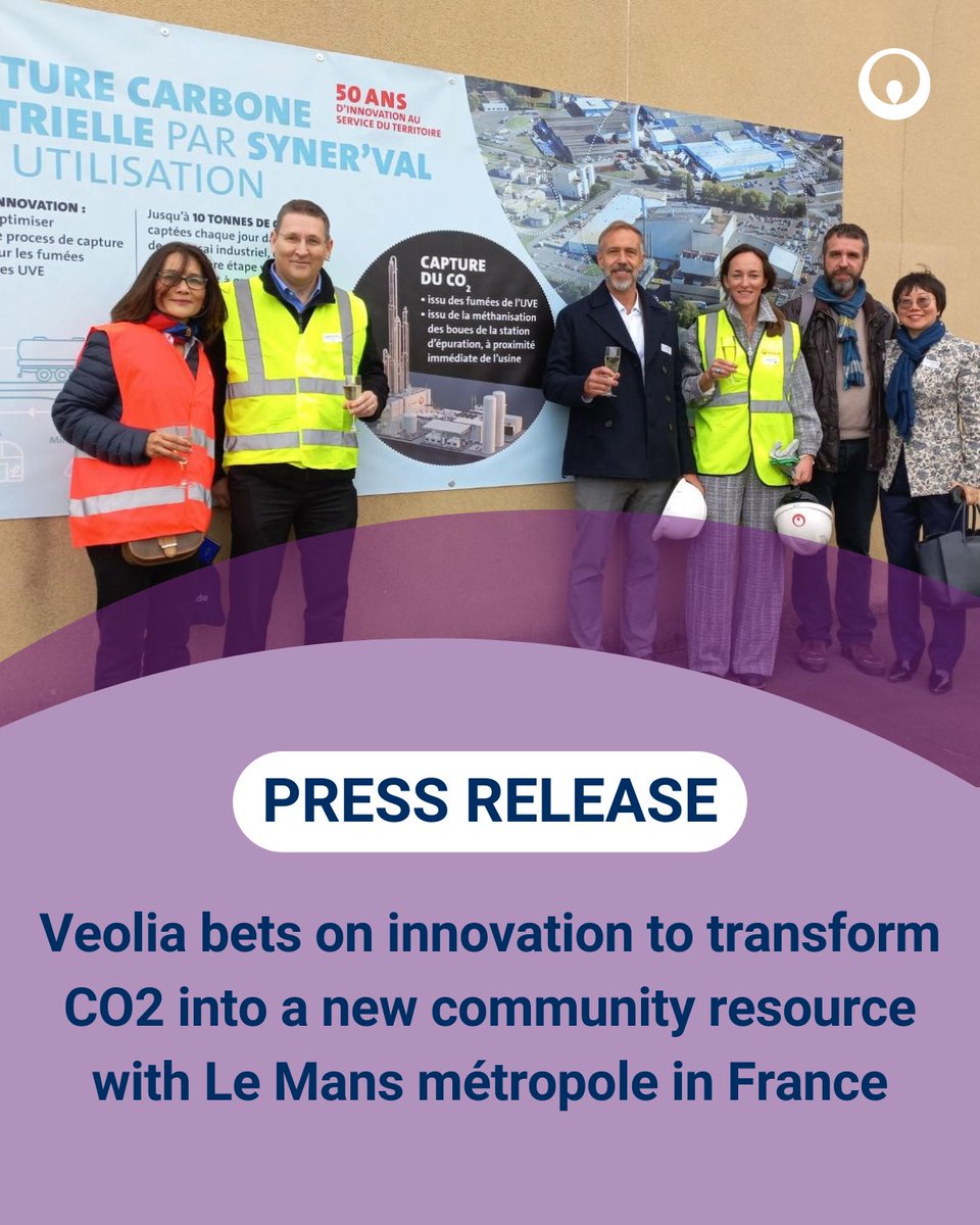Yesterday, at our Syner'val site, we marked this historic 50th anniversary of the Energy Recovery Plant by turning strategy into action. 

More info: bit.ly/4olFto7