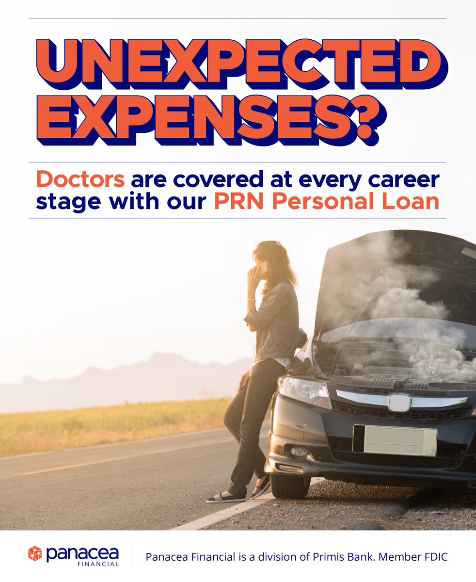 Life doesn’t wait for paychecks or perfect timing. 🩺💳​

Whether you’re in school, residency, or just getting established as a doctor, our PRN Personal Loan gives fast, flexible access to cash when unexpected expenses pop up. 

Learn more: hubs.la/Q03L29gC0

#doctors