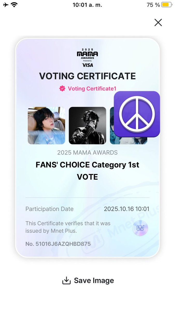 🚨 DIFUNDAN! 
YA REINICIÓ EL DÍA! ¿Ya dejaron sus votos por Seokjin y Hoseok en la categoría Fan's Choice de los MAMA 2025? 👀🔥

VOTE FOR JIN ON MAMA 2025 
VOTE FOR JHOPE ON MAMA 2025 
#MAMAAWARDS2025