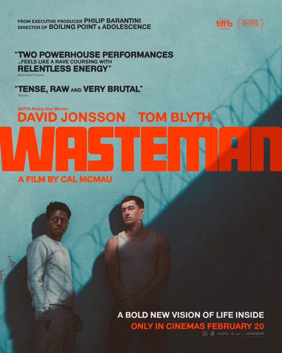 The poster for Cal McMau’s ‘WASTEMAN’ has been released.

Starring David Jonsson and Tom Blyth.