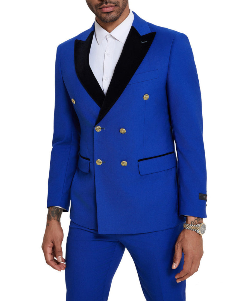 SuitsOutlets's tweet image. 🤯 You won’t believe this! Royal Blue 2 Piece Slim Fit Double Breasted Tuxedo selling at $259.95 🤯⏩ shortlink.store/ukgyiomknnym

#mensstyle #mensfashion #styleinspo #styleoftheday